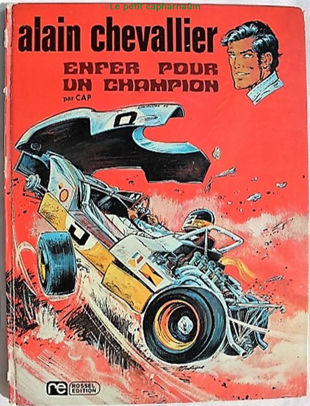 Album - Alain Chevallier - 01 - Enfer pour un champion - EO 1973 livres bd revues bandes dessinees album alain chevallier 01 enfer pour un champion eo 1973