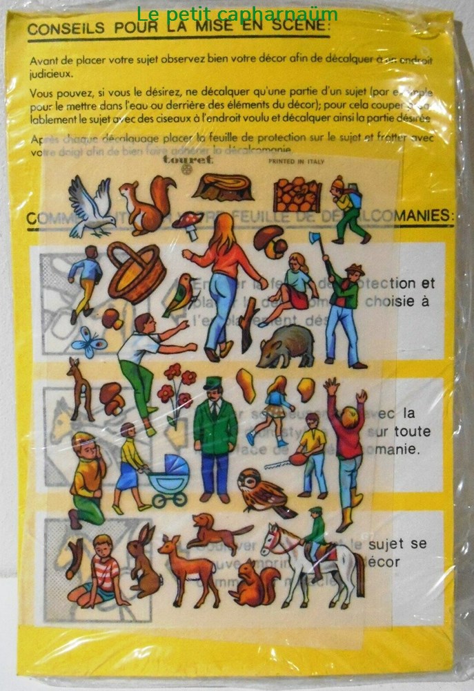 divers decorations magnets autocollants decalcomanies decorama touret la foret