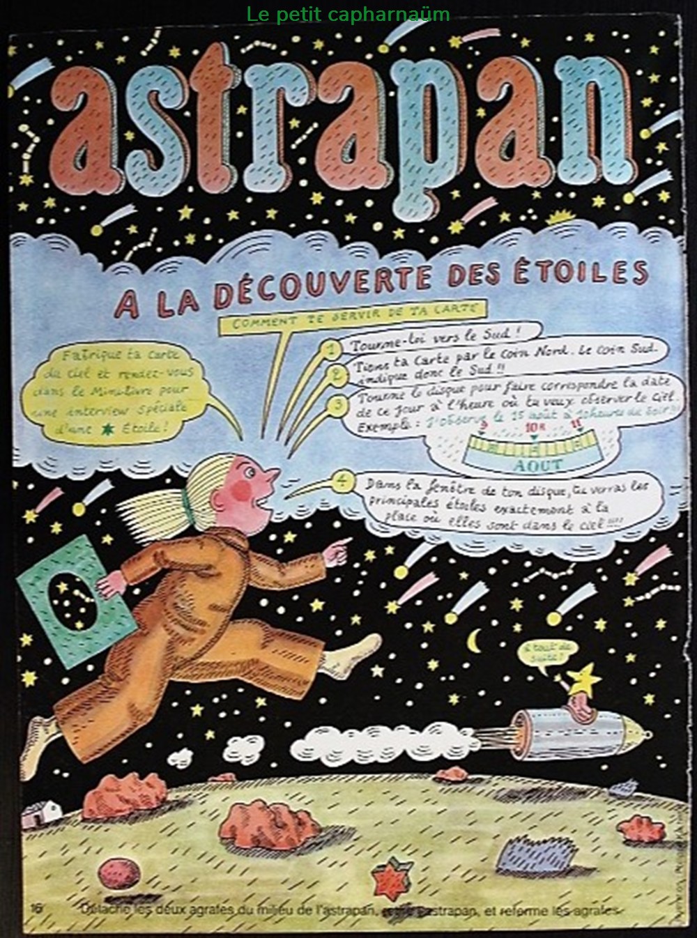 Diorama - Carte du ciel / Astronomie 3 documents anciens chromos images diorama carte du ciel astronomie