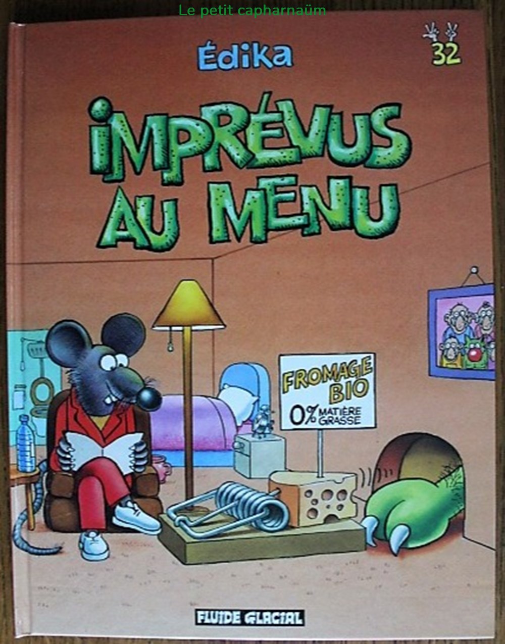 Edika - 32 - Imprévus au menu- EO 2007 Fluide Glacial livres bd revues bandes dessinees edika 32 imprevus au menu eo 2007 fluide glacial
