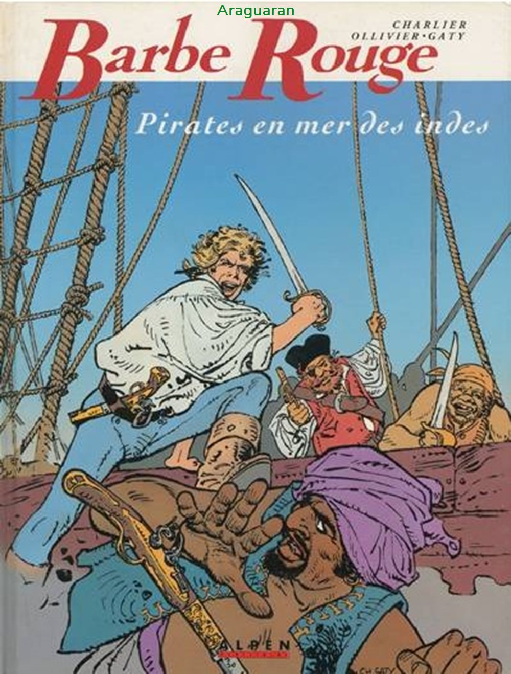 Album - Barbe rouge - 26 - Pirates en mer des Indes livres bd revues bandes dessinees album barbe rouge 26 pirates en mer des indes