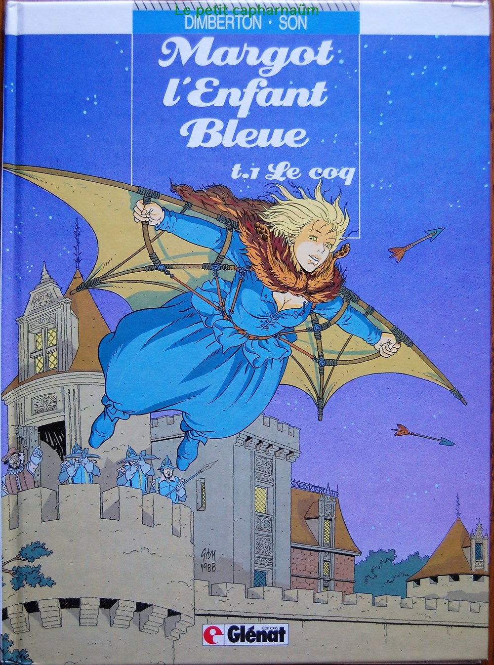 Margot l'enfant bleue - 01 - Le coq - EO 1989 livres bd revues bandes dessinees margot enfant bleue 01 le coq eo 1989