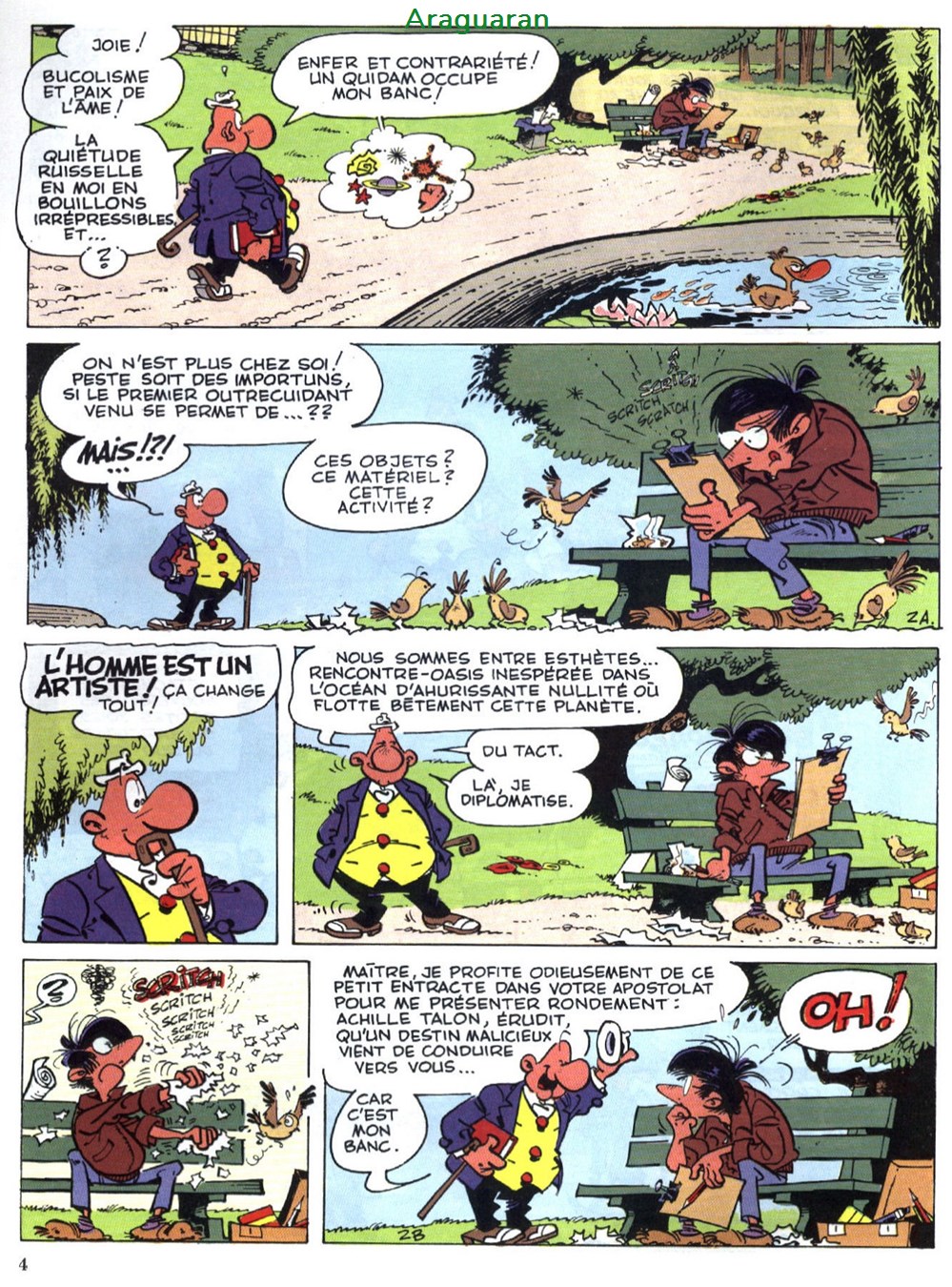 livres bd revues bandes dessinees album achille talon 40 achille talon et le monstre de etang tacule