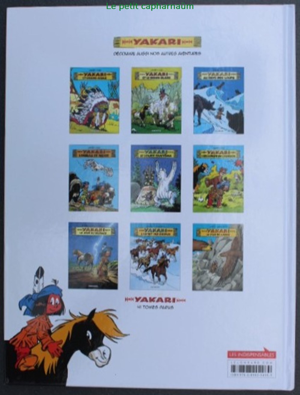 Yakari - 09 - Les prisonniers de l'île - Rééd. 2022 Les indispensables de la BD livres revues bandes dessinees yakari 09 les prisonniers de ile reed 2022 les indispensables de la bd