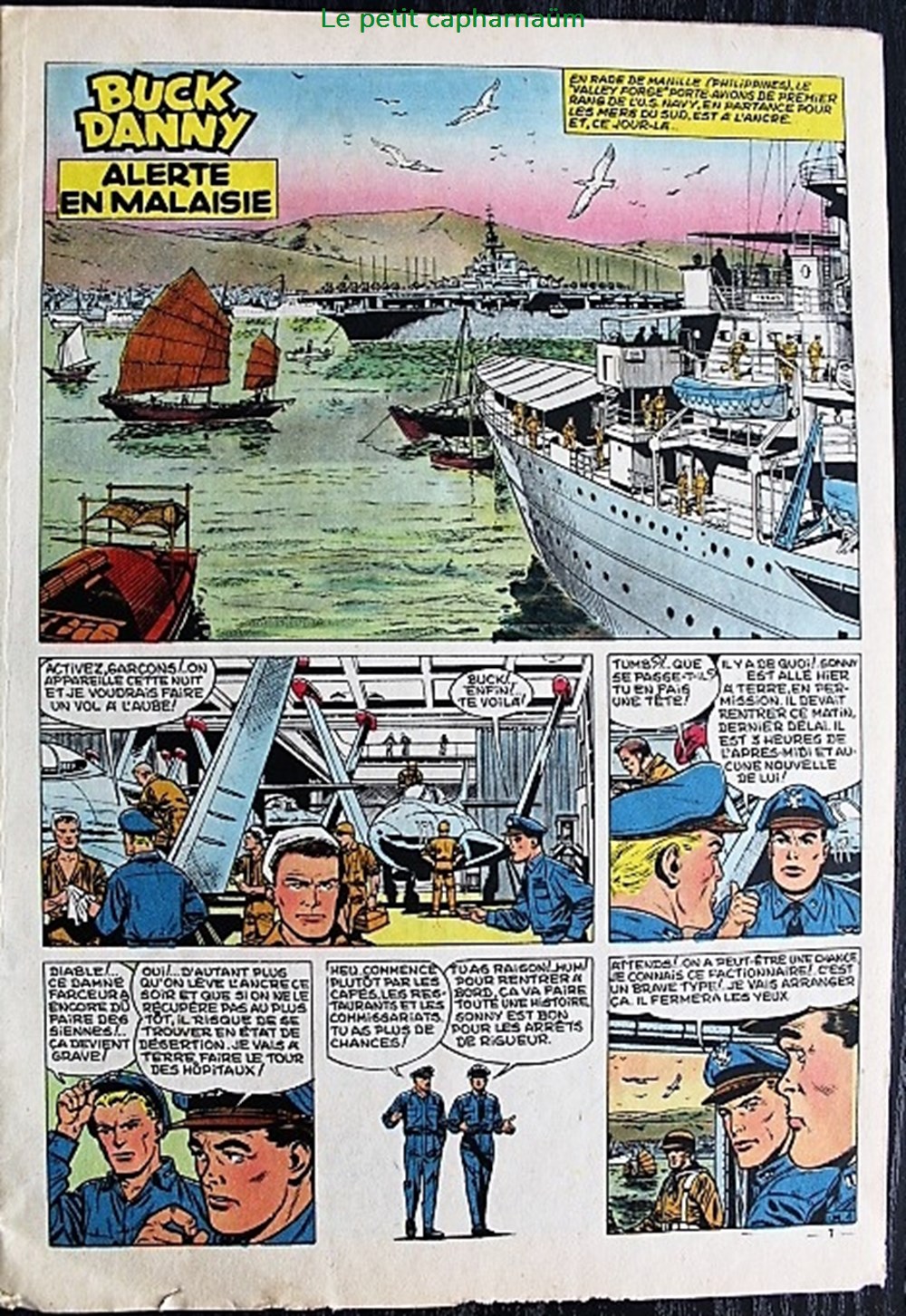 livres bd revues spirou 0957 couverture buck danny