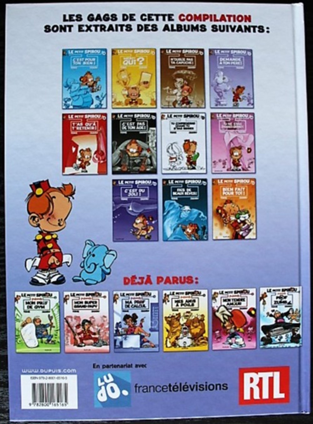 Le petit Spirou présente... - 03 - Ma prof de calcul - Rééd. 2015 livres bd revues bandes dessinees le petit spirou presente 03 ma prof de calcul reed 2015