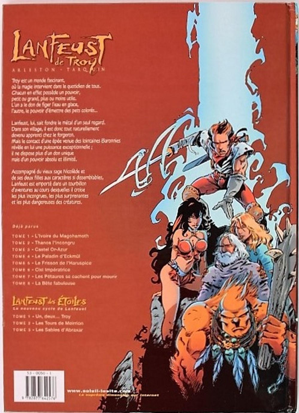 Lanfeust de Troy - 01 - L'ivoire du Magohamoth - Rééd. 2004 livres bd revues bandes dessinees lanfeust de troy 01 ivoire du magohamoth reed 2004