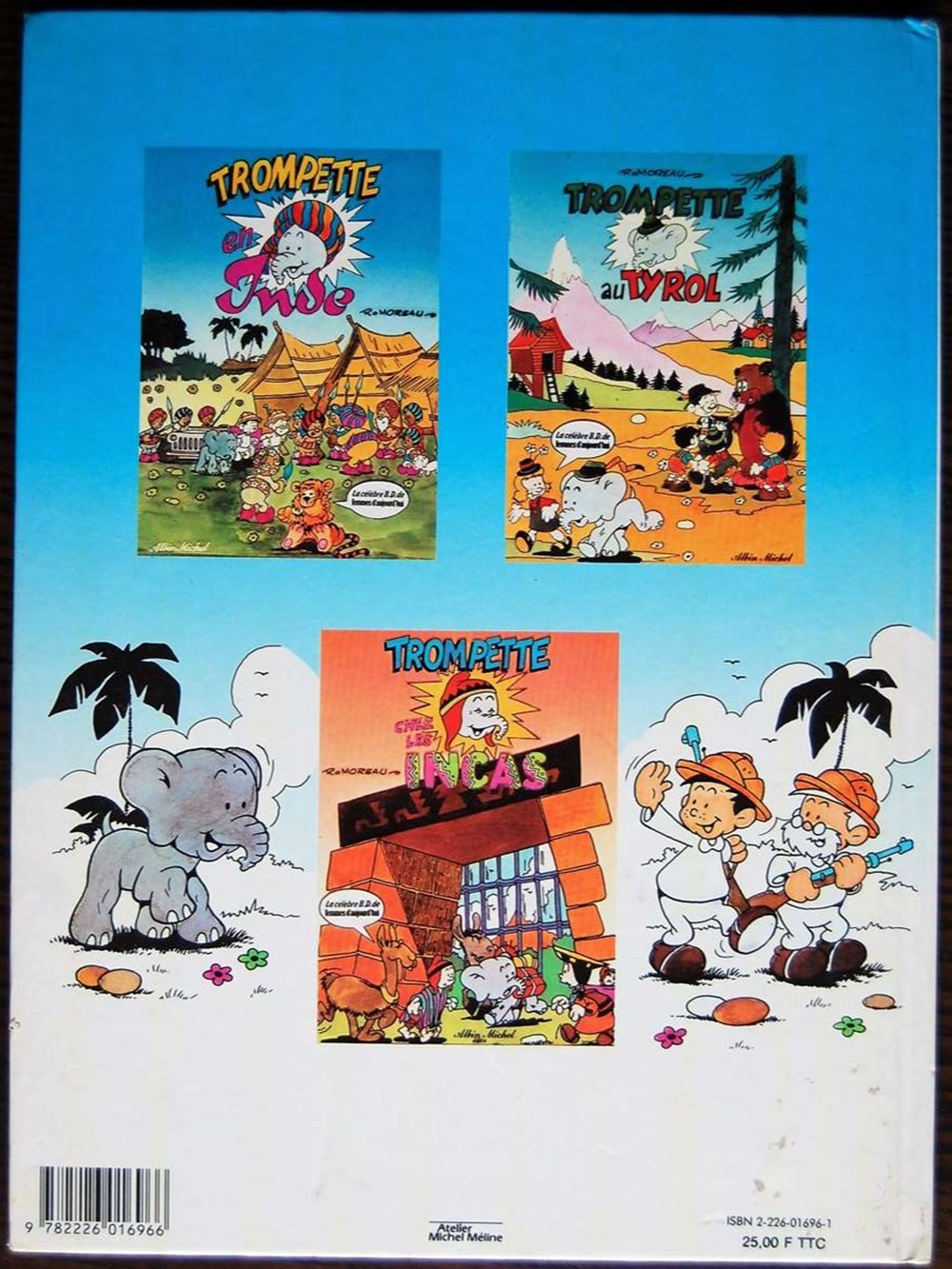 Trompette - 01 - Trompette en Inde - EO 1983 livres bd revues bandes dessinees trompette 01 trompette en inde eo 1983