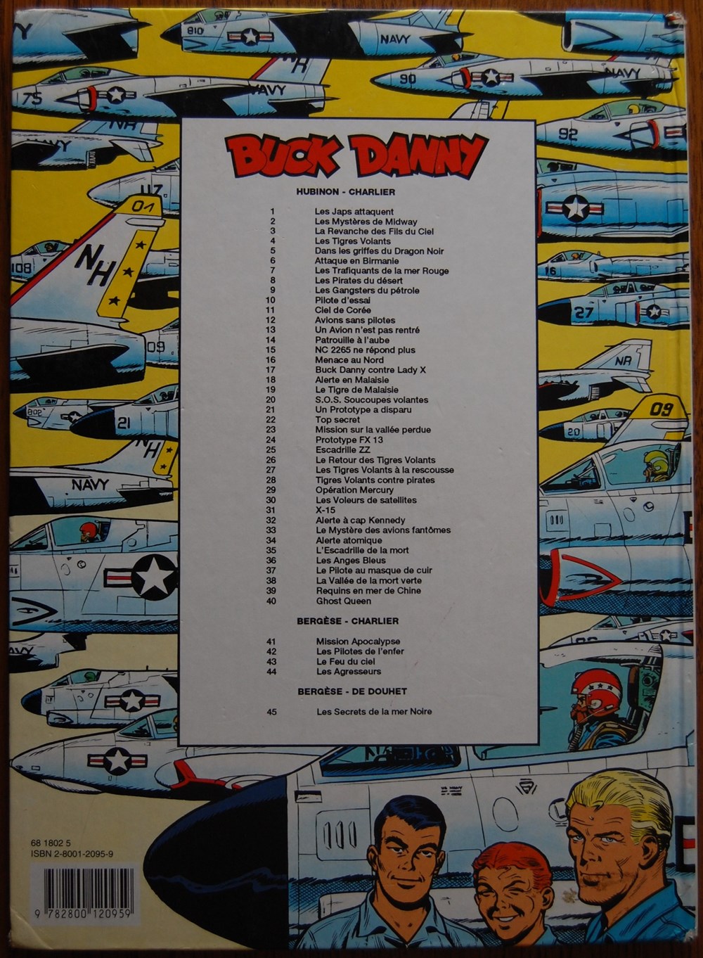 Buck Danny - 45 - Les secrets de la mer Noire - EO 1994 livres bd revues bandes dessinees buck danny 45 les secrets de la mer noire eo 1994