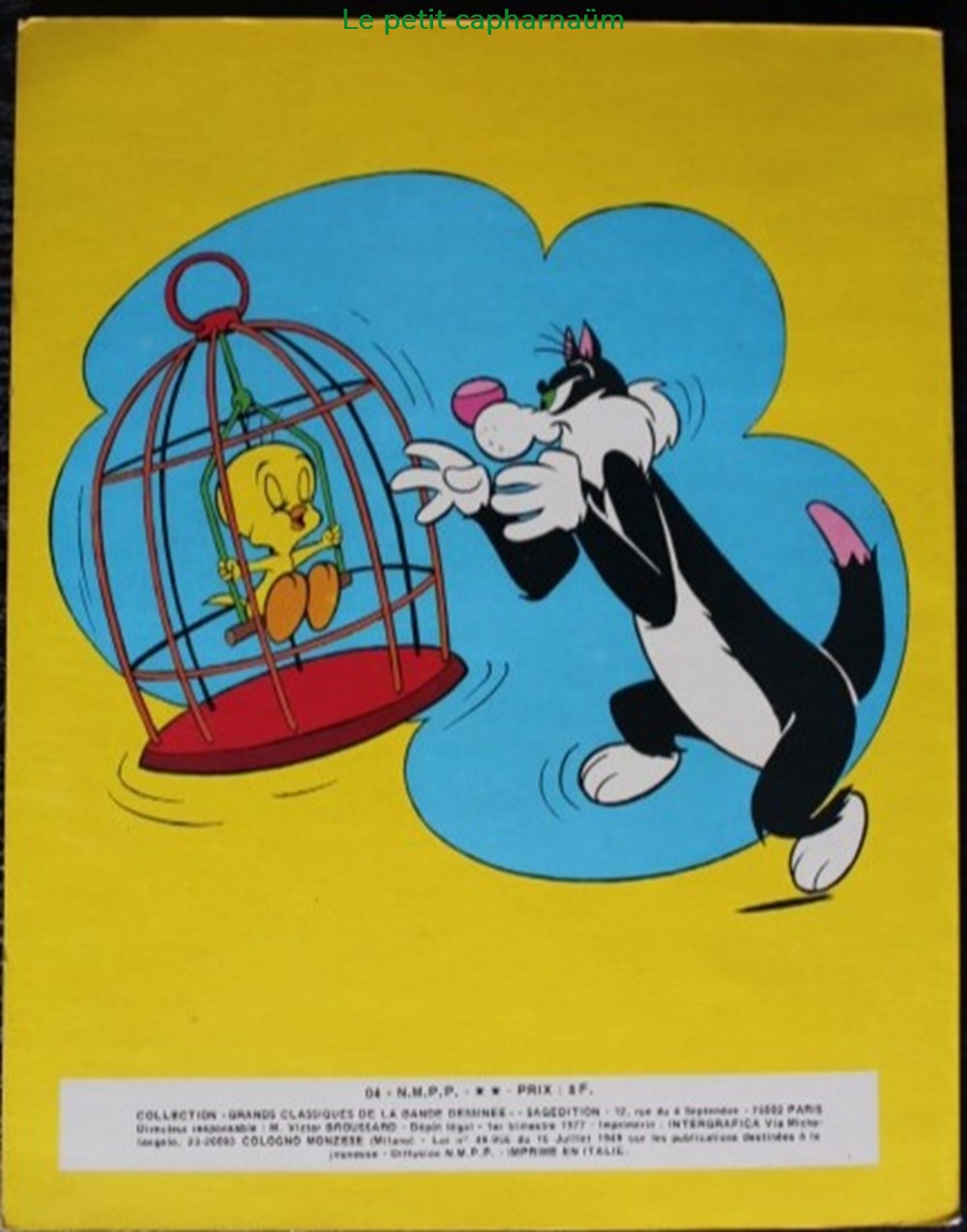 Titi (Collection Sagédition) - 02 - Titi au pays du capitaine canari - EO 1983 livres bd revues bandes dessinees titi collection sagedition 02 titi au pays du capitaine canari eo 1983