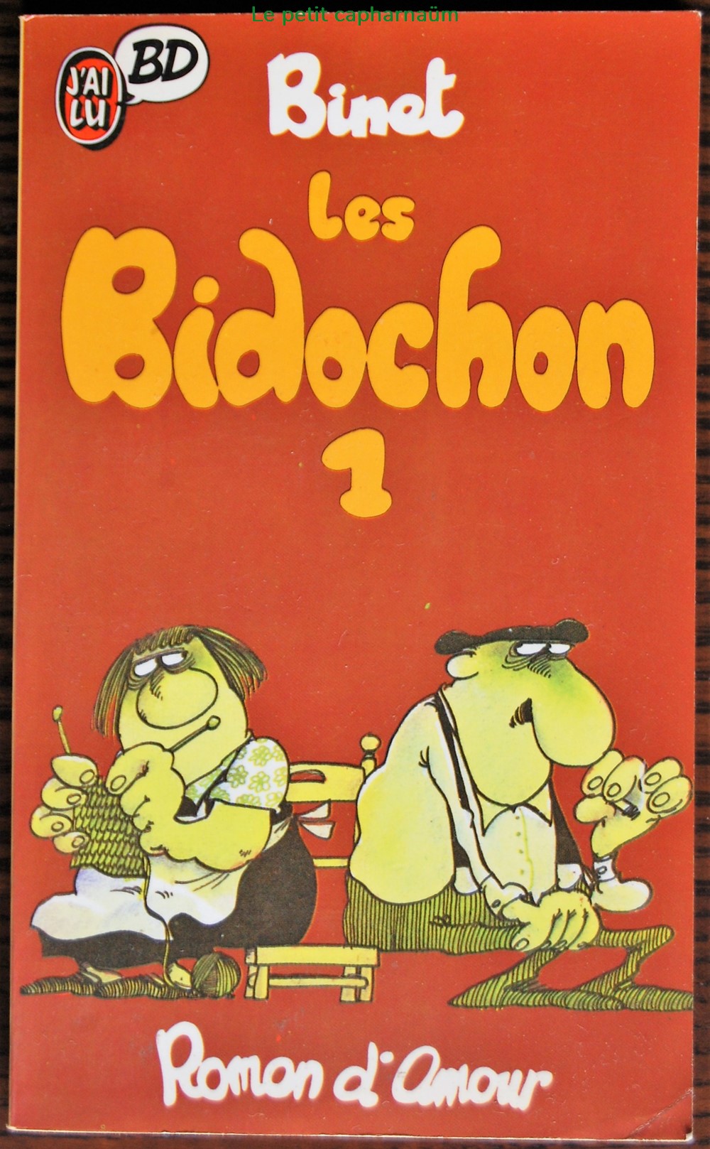 Les Bidochon - 01 - Roman d'amour - Livre de poche 1986 livres bd revues bandes dessinees les bidochon 01 roman amour livre de poche 1986