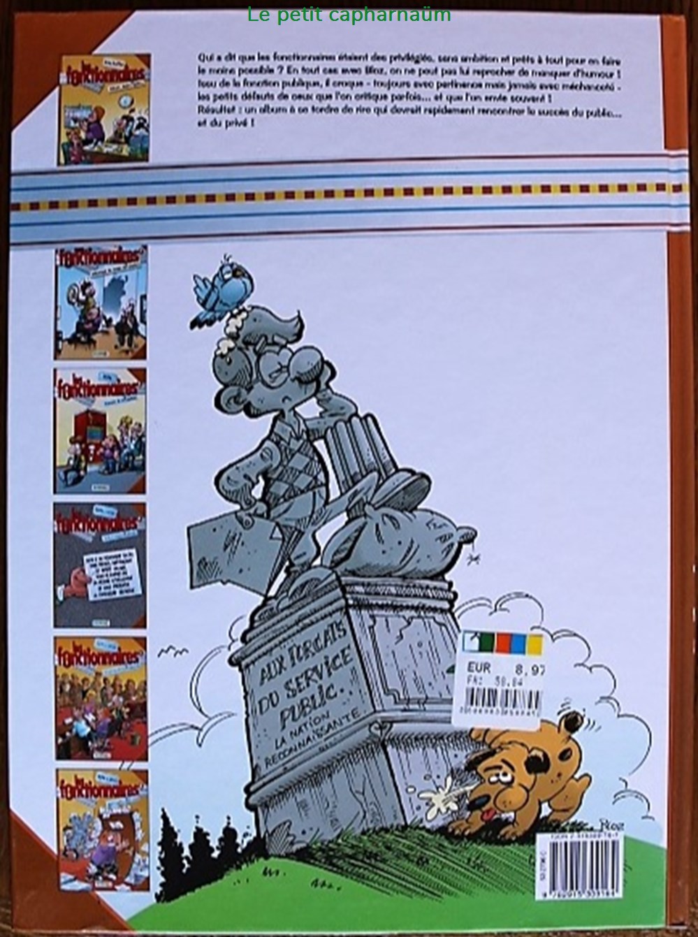 Les fonctionnaires - 05 - Corruption de fonctionnaires - Rééd. 2006 livres bd revues bandes dessinees les fonctionnaires 05 corruption de fonctionnaires reed 2006