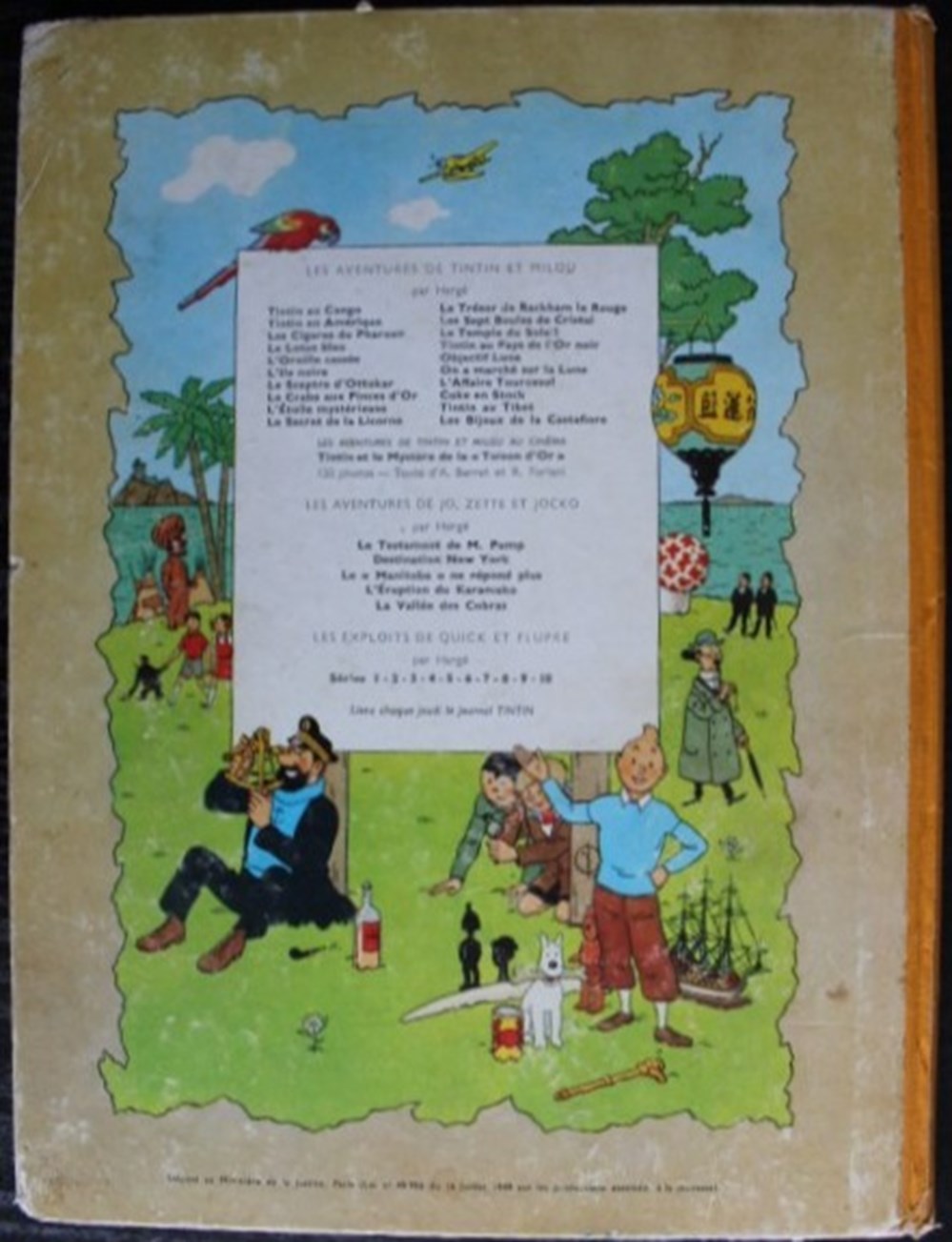 livres bd revues bandes dessinees tintin 05 le lotus bleu reed 1964 b35