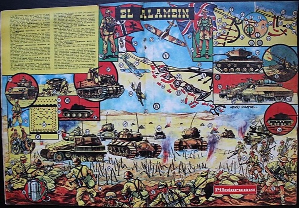 livres bd revues pilote n 273 14 janvier 1965 pilotorama el alamein