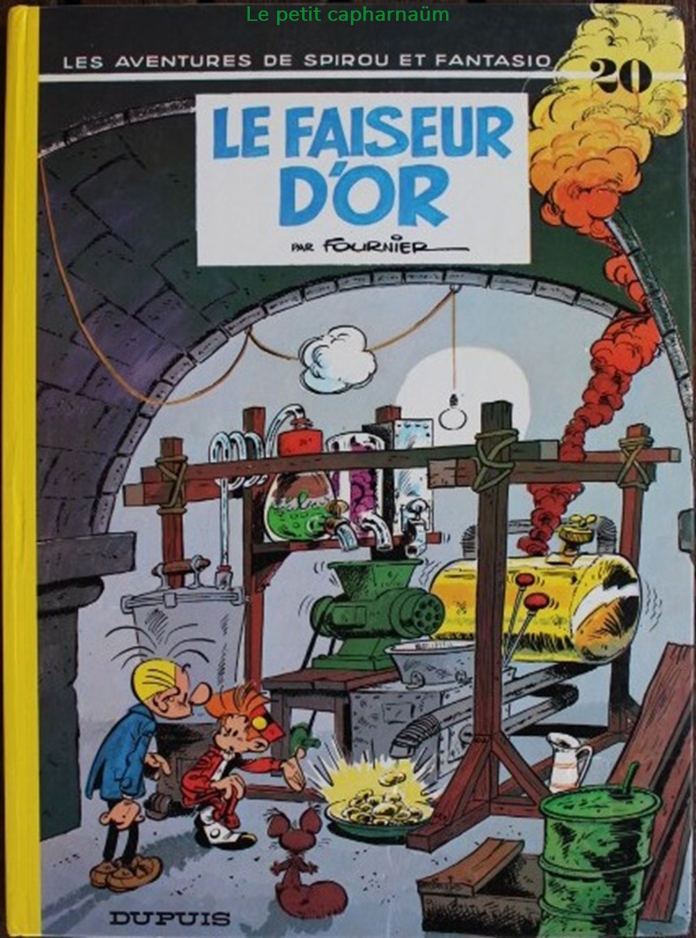 Spirou et Fantasio - 20 - Le faiseur d'or - Rééd. 1980 livres bd revues bandes dessinees spirou et fantasio 20 le faiseur or reed 1980