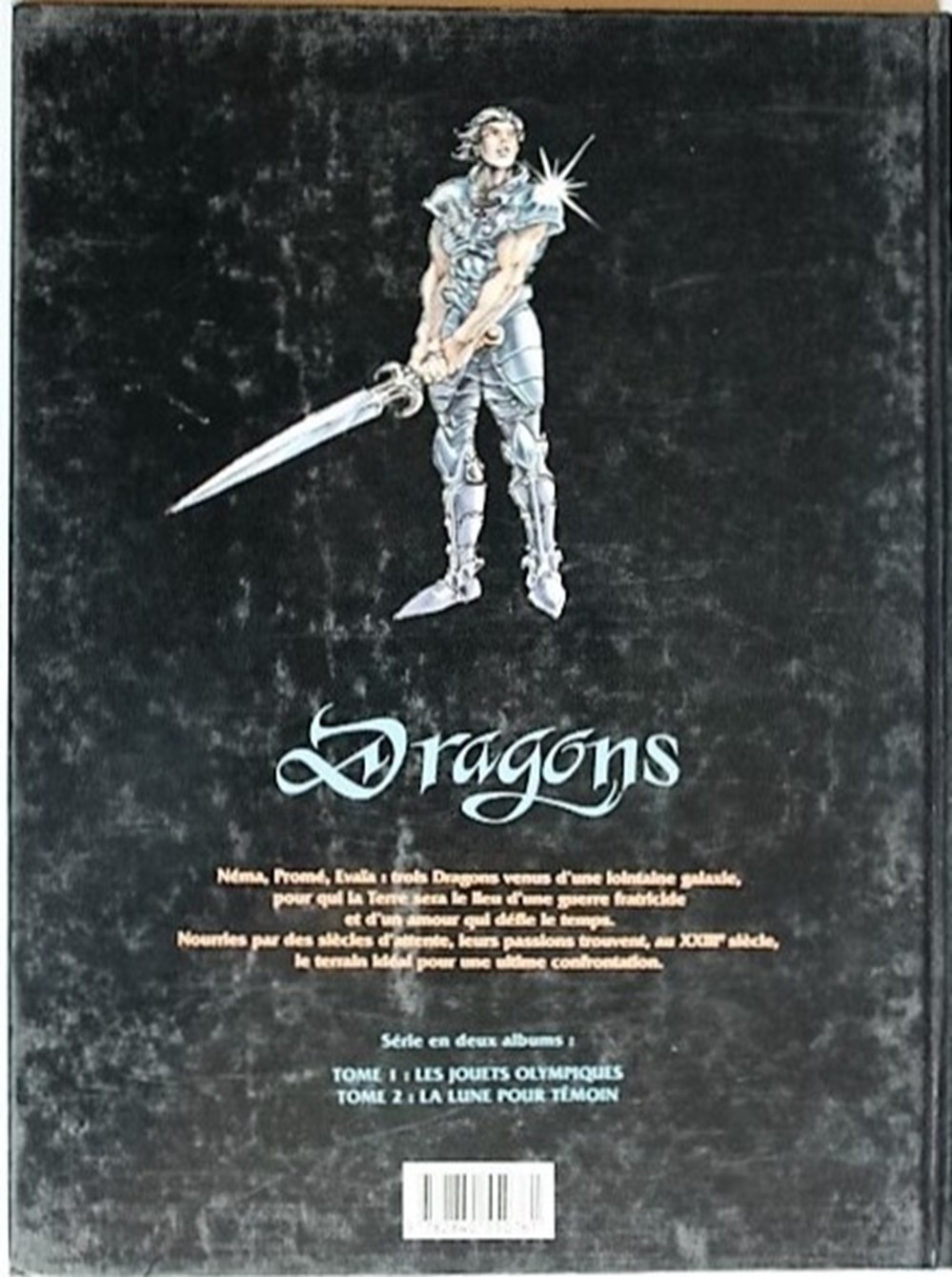 Dragons - 02 - La lune pour témoin - Rééd. 1997 livres bd revues bandes dessinees dragons 02 la lune pour temoin reed 1997