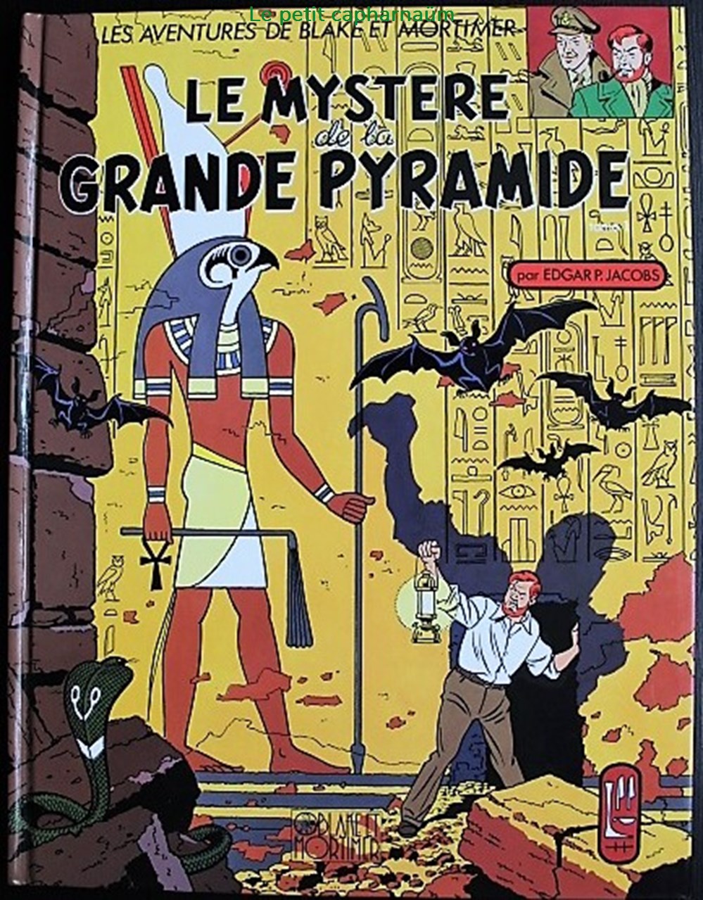 Blake et Mortimer - 04 - Le mystère de la grande pyramide - Tome 1 - Rééd. Publicitaire Esso 1999 livres bd revues bandes dessinees blake et mortimer 04 le mystere de la grande pyramide tome 1 reed publicitaire esso 1999