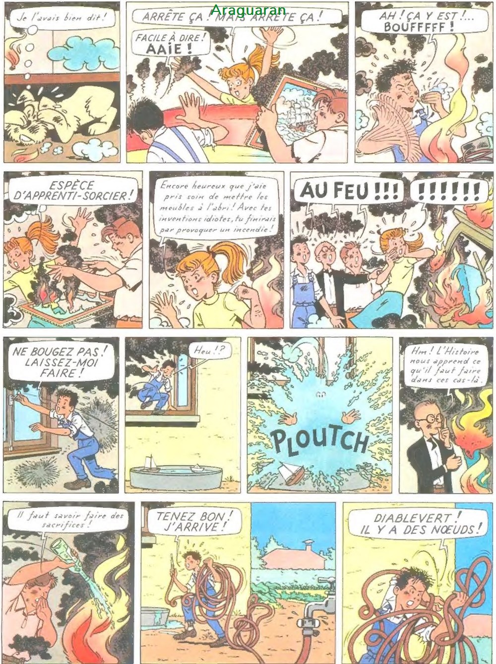 Album - 4 as (Les) - 04 - Les 4 as et le visiteur de minuit 3 livres bd revues bandes dessinees album 4 as les 04 les 4 as et le visiteur de minuit