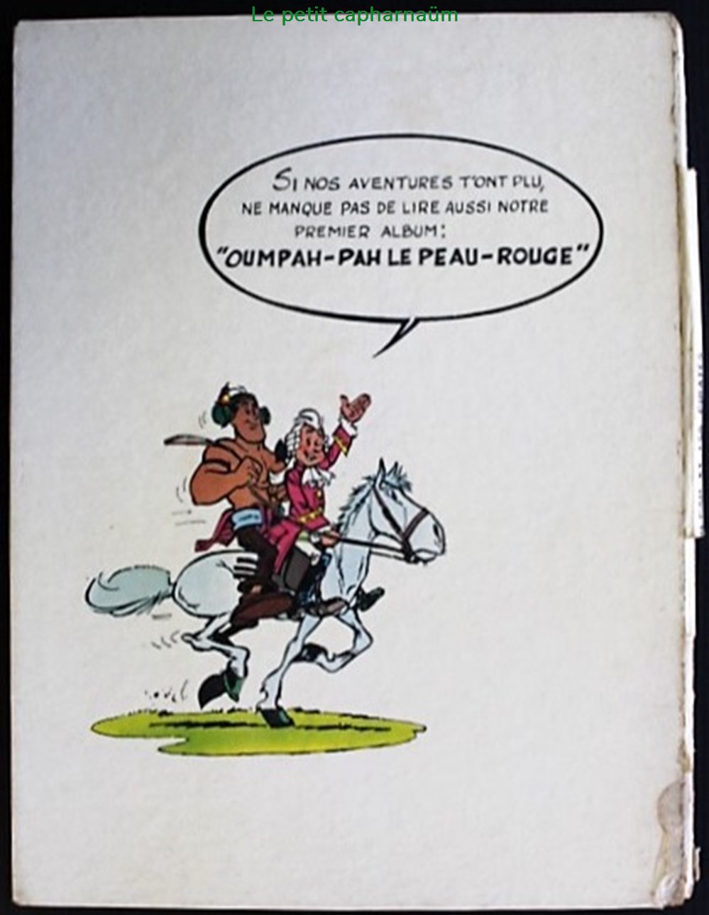 Oumpah-Pah - 02 - Oumpah-Pah et les pirates - Rééd. 1962 2 livres bd revues bandes dessinees oumpah pah 02 oumpah pah et les pirates reed 1962