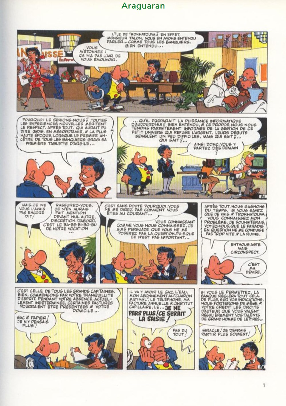 Album - Achille Talon - 37 - Achille Talon et l'archipel de Sanzunron 6 livres bd revues bandes dessinees album achille talon 37 achille talon et archipel de sanzunron