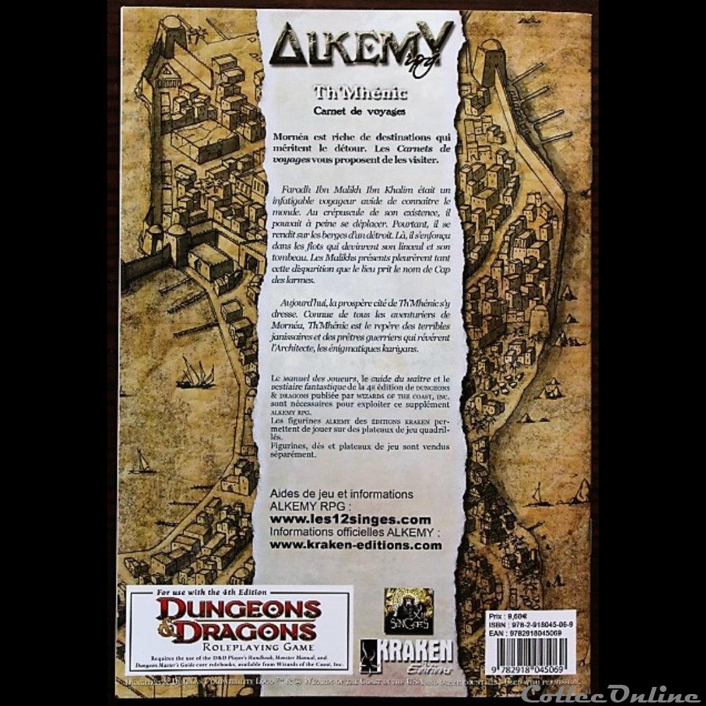 Jeu de rôle - Alkemy - Th'Mhénic jeux jouet jeu de role alkemy tmhenic