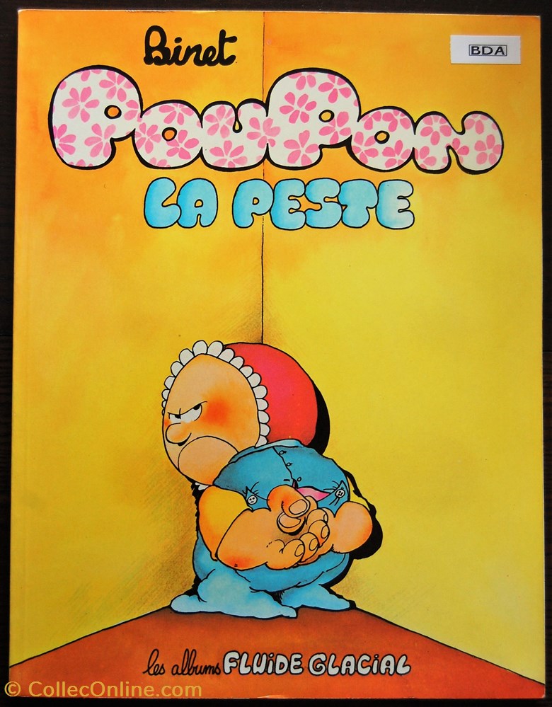 Poupon la peste - Tome 1 - EO 1979 livres bd revues bandes dessinees poupon la peste tome 1 eo 1979