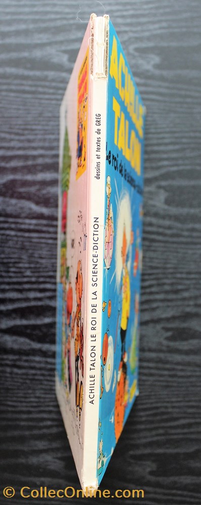 livres bd revues bandes dessinees album achille talon 10 le roi de la science diction eo 1974