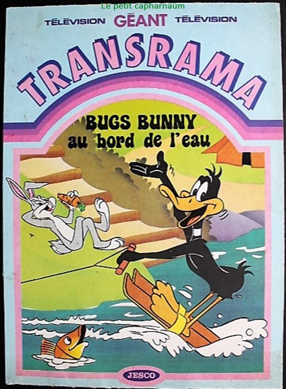 Décorama - Jesco Transrama Géant - Bugs Bunny au bord de l'eau divers decorations magnets autocollants decalcomanies decorama jesco transrama geant bugs bunny au bord de eau