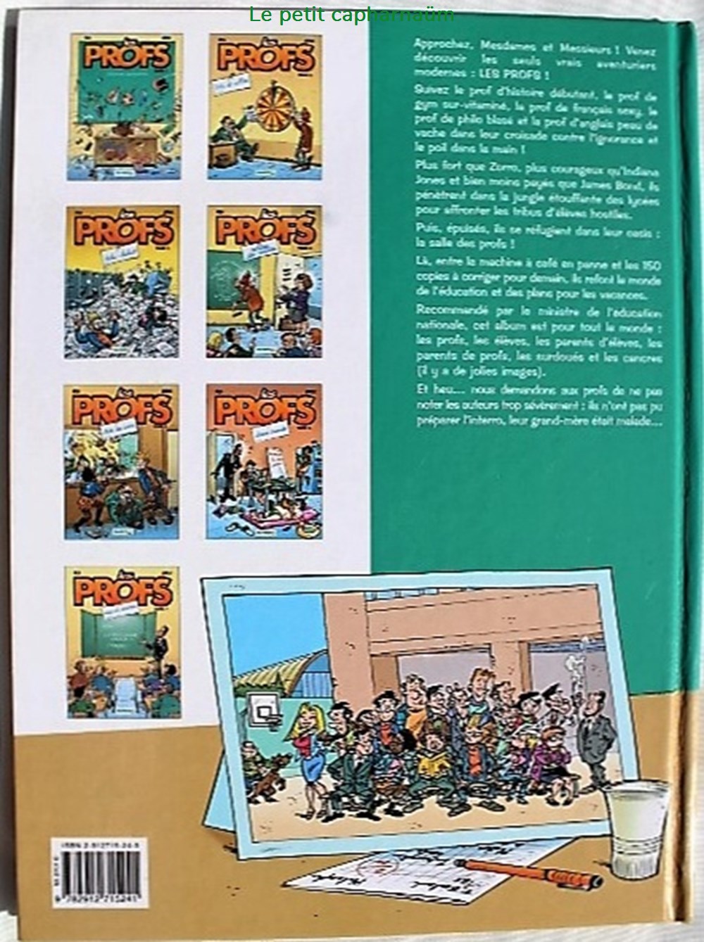 Les profs - 02 - Loto et colles - Rééd. 2005 livres bd revues bandes dessinees les profs 02 loto et colles reed 2005