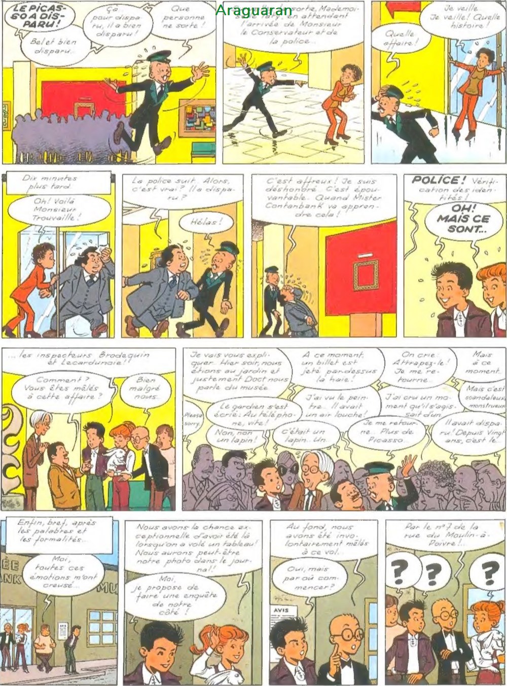 Album - 4 as (Les) - 12 - Les 4 as et le Picasso volé 8 livres bd revues bandes dessinees album 4 as les 12 les 4 as et le picasso vole