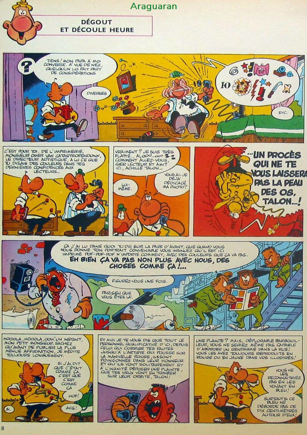 livres bd revues bandes dessinees album achille talon 07 les insolences achille talon