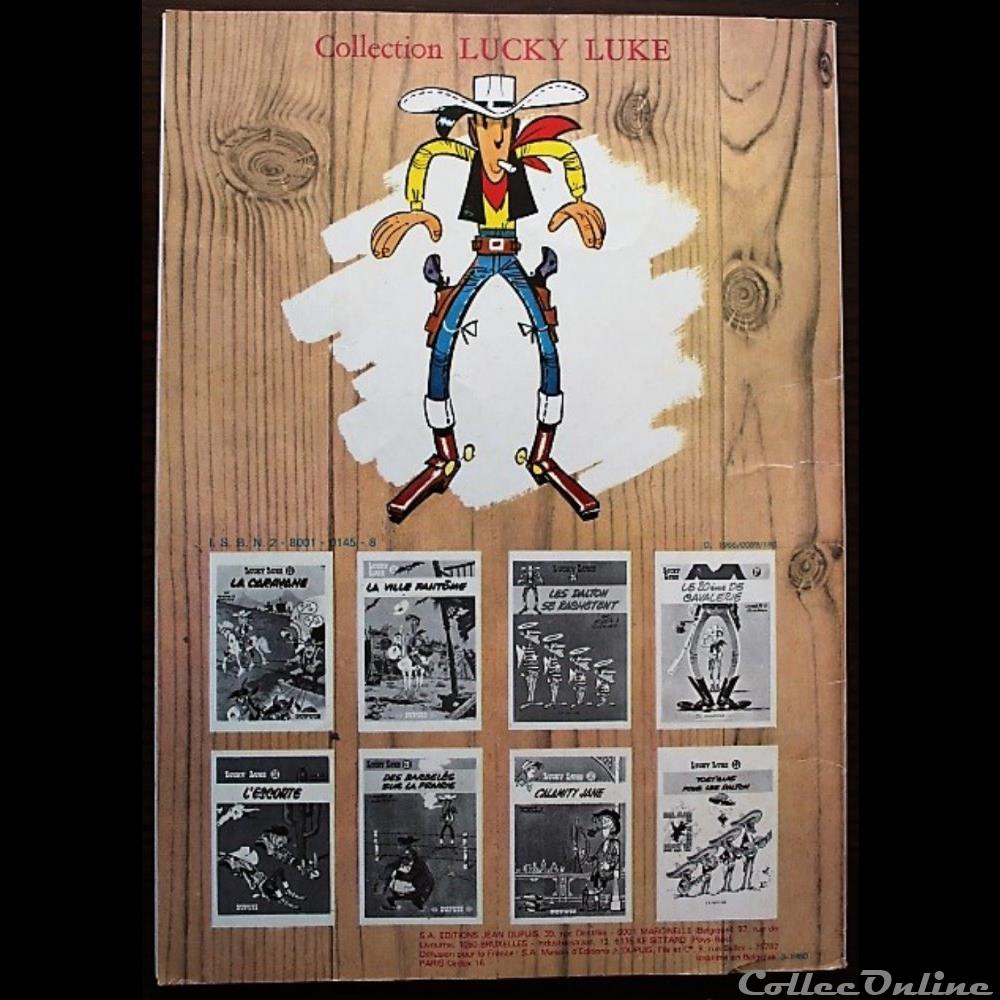 livres bd revues bandes dessinees lucky luke 06 hors la loi reed 1980