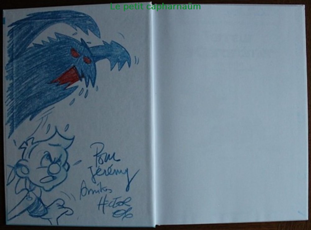 Les aventures d'Oscar et Mauricette - 09 - Terreur à Gérardmer - EO 2006 Dédicacée 4 livres bd revues bandes dessinees les aventures oscar et mauricette 09 terreur a gerardmer eo 2006 dedicacee