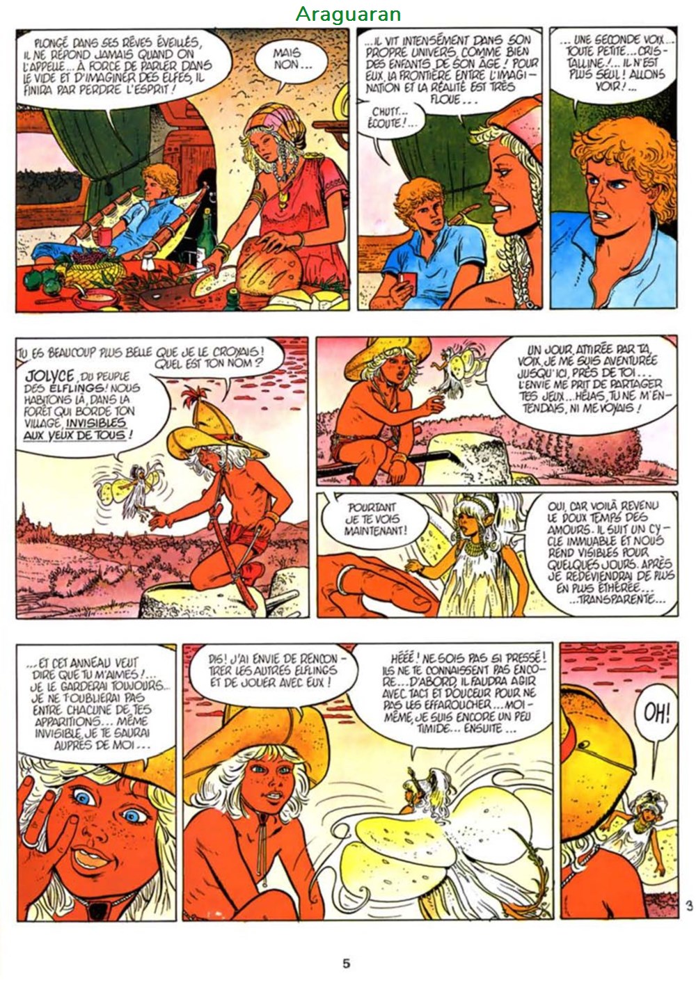 Album - Aria - 06 - L'anneau des elfings 4 livres bd revues bandes dessinees album aria 06 anneau des elfings