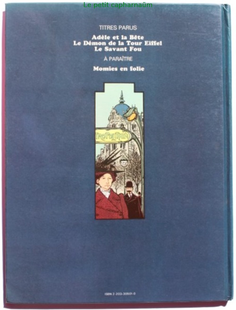 Album - Adèle Blanc-Sec - 01 - Adèle et la bête - Rééd. 1977 livres bd revues bandes dessinees album adele blanc sec 01 adele et la bete reed 1977