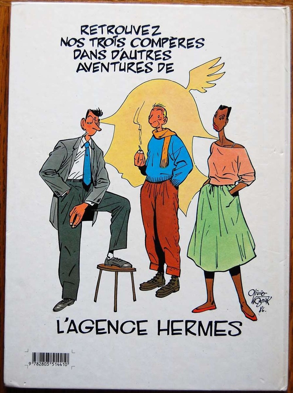 Agence Hermès - 02 - L'oeil de Dieu - EO 1986 livres bd revues bandes dessinees agence hermes 02 oeil de dieu eo 1986