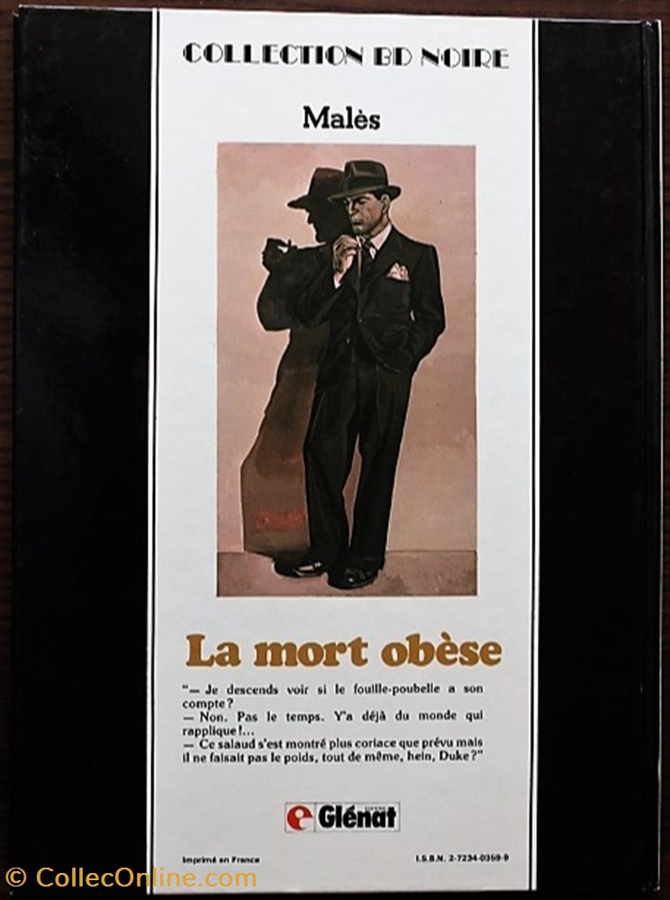 livres bd revues bandes dessinees franck weiss 01 la mort obese eo 1983