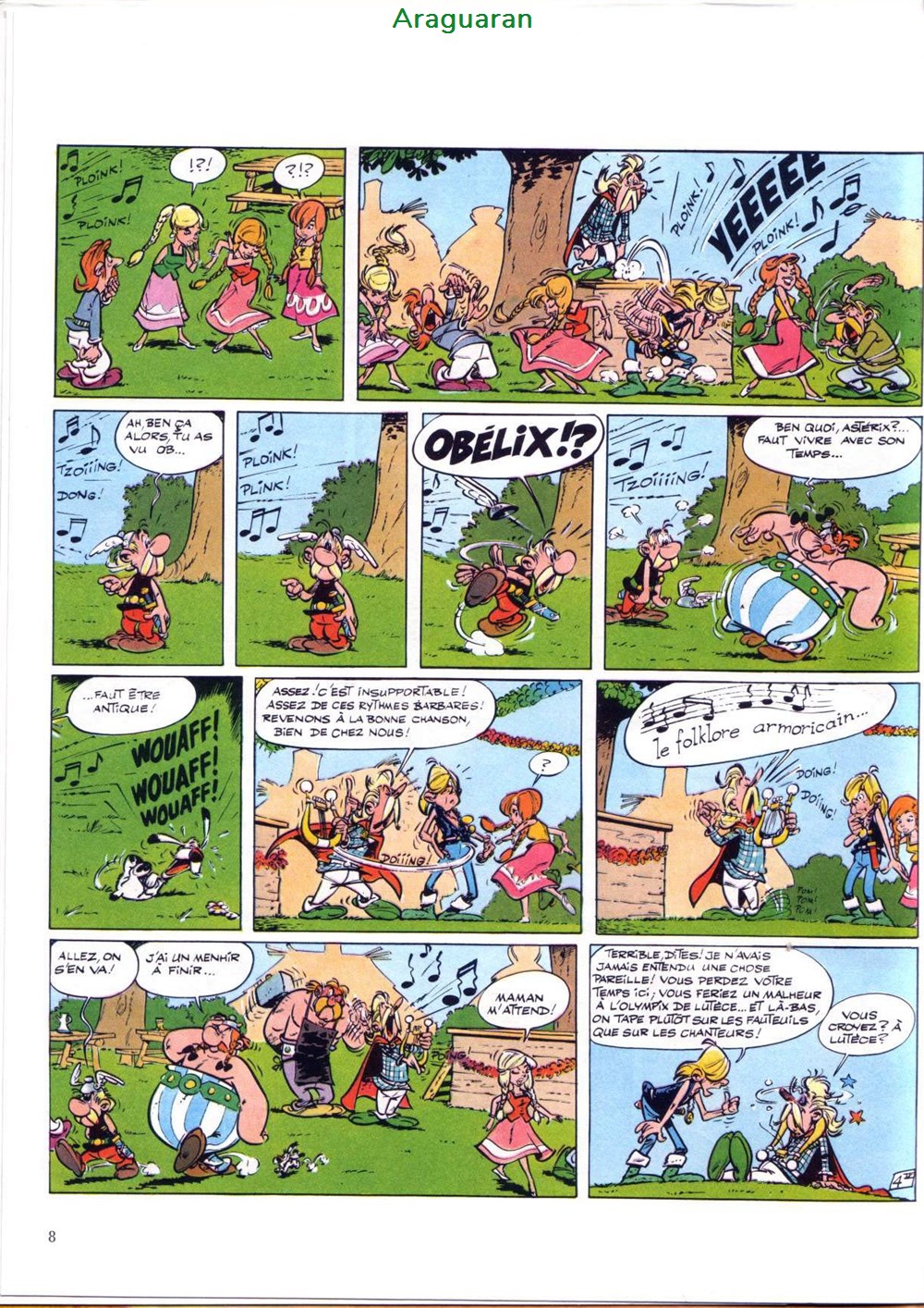 Album - Astérix - 09 - Astérix et les normands 5 livres bd revues bandes dessinees album asterix 09 asterix et les normands