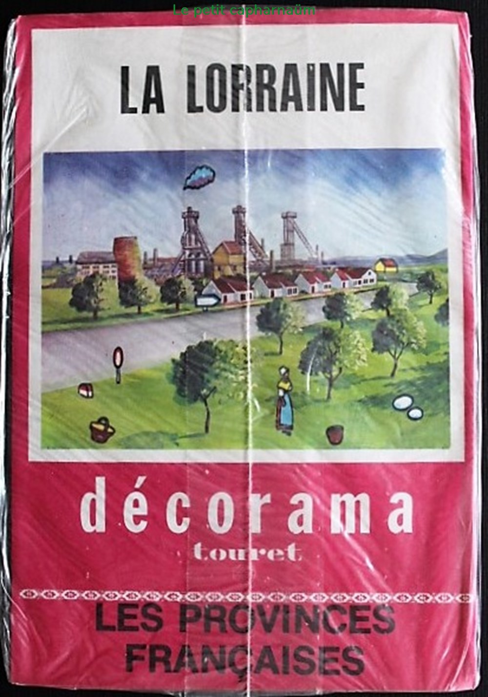 Décorama - Touret - Les Provinces françaises - La Lorraine divers decorations magnets autocollants decalcomanies decorama touret les provinces francaises la lorraine