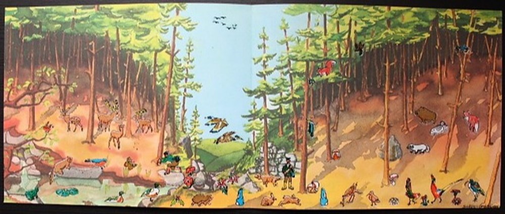 Décorama - Ediplay - Forêt (La) 3 divers decorations magnets autocollants decalcomanies decorama ediplay foret la