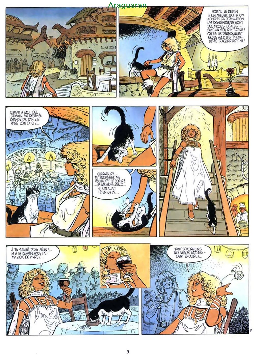 Album - Aria - 05 - Les larmes de la déesse 8 livres bd revues bandes dessinees album aria 05 les larmes de la deesse