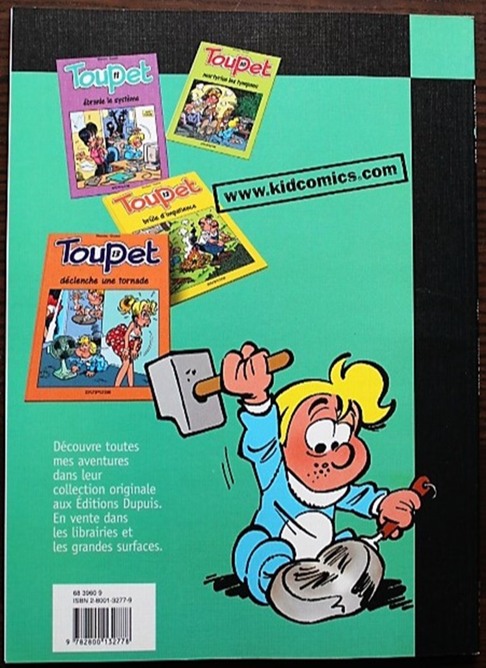 Toupet - 07 - Toupet terrasse l'adversaire - Rééd. 2002 livres bd revues bandes dessinees toupet 07 toupet terrasse adversaire reed 2002