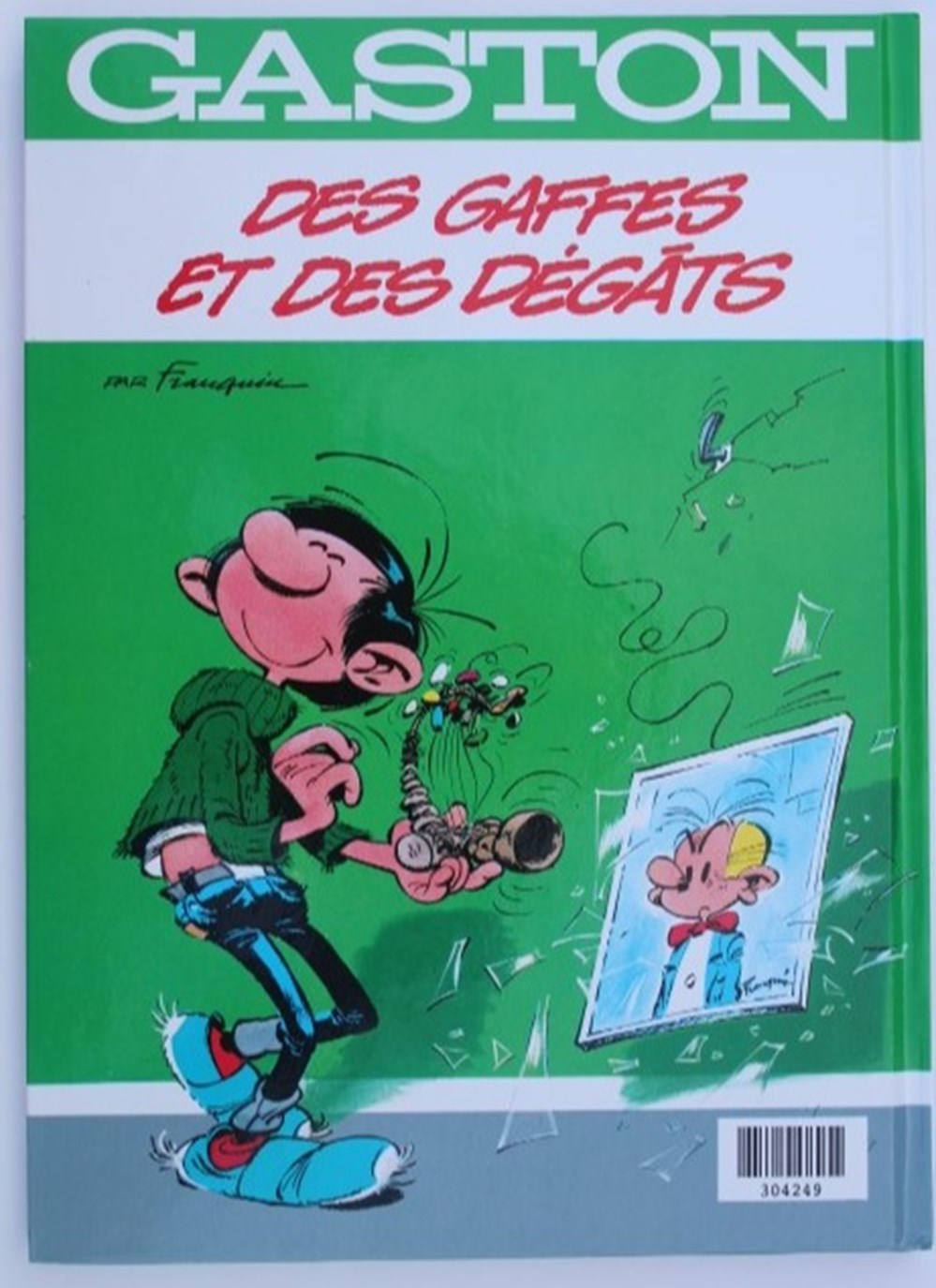 Gaston - INT 03 - Le lourd passé de Lagaffe / Des gaffes et des dégâts livres bd revues bandes dessinees gaston int 03 le lourd passe de lagaffe des gaffes et des degats