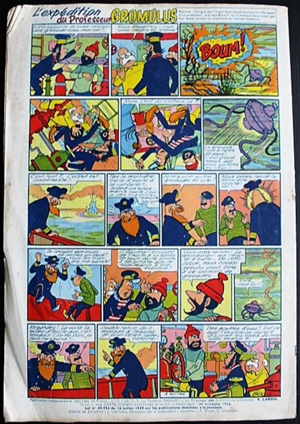 L'intrépide (2ème série) - N° 324 - 12 janvier 1956 livres bd revues vieux journaux l intrepide 2eme serie n 324 12 janvier 1956