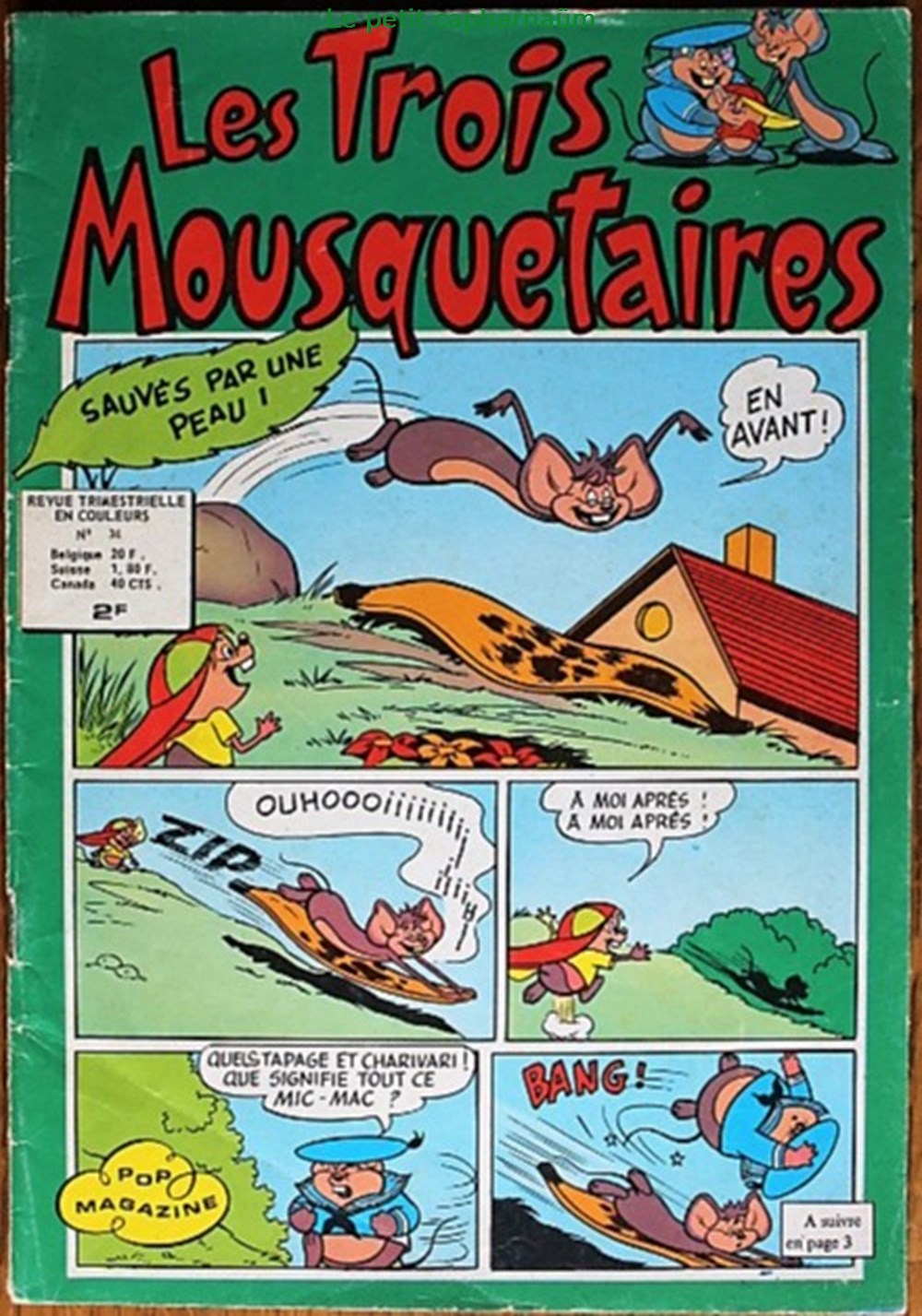 Les trois mousquetaires - 34 livres bd revues les trois mousquetaires 34