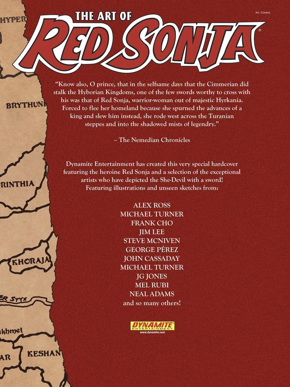 livres bd revues the art of red sonia volume 1