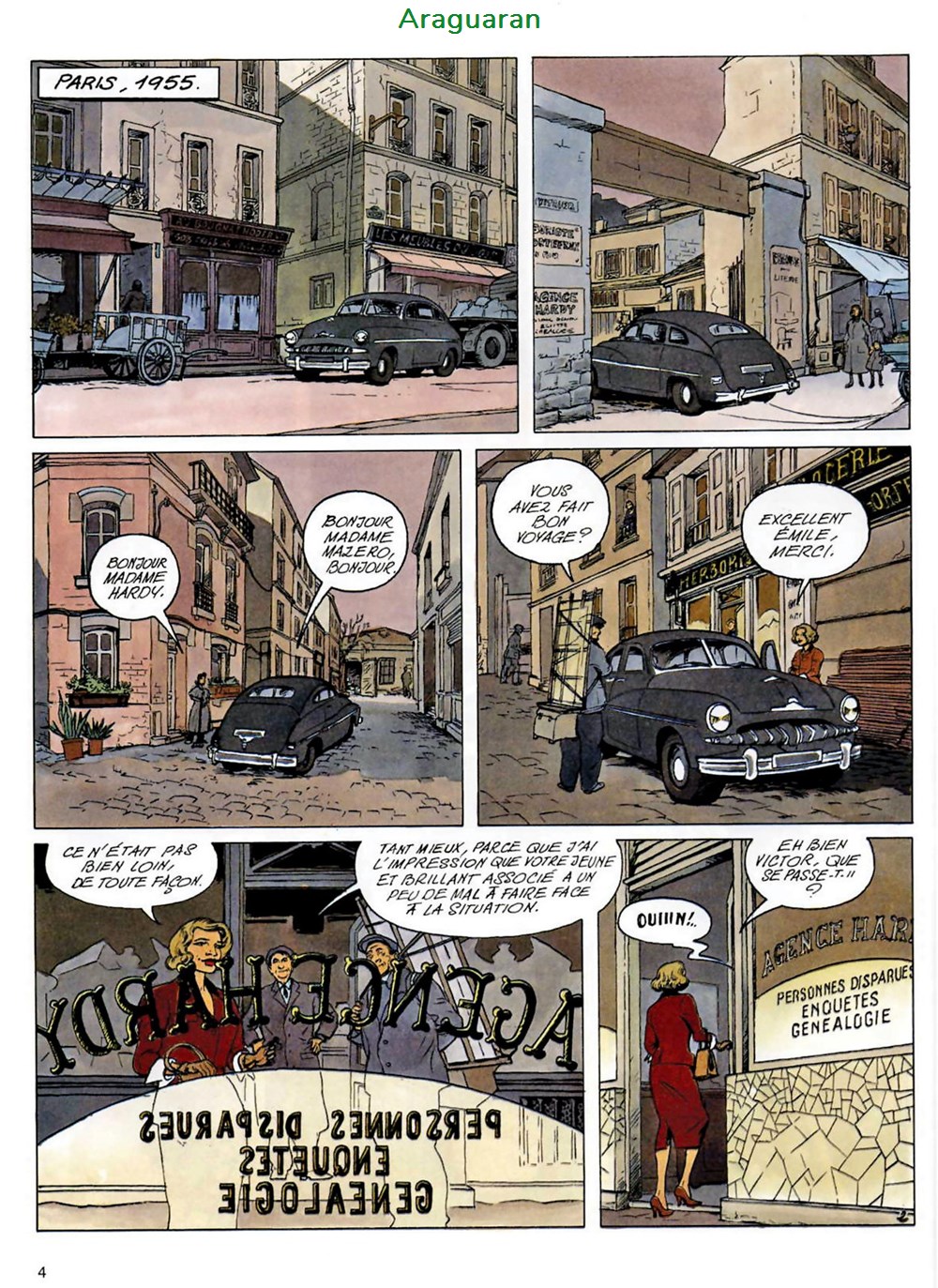 Album - Agence Hardy - 01 - Le parfum disparu 3 livres bd revues bandes dessinees album agence hardy 01 le parfum disparu