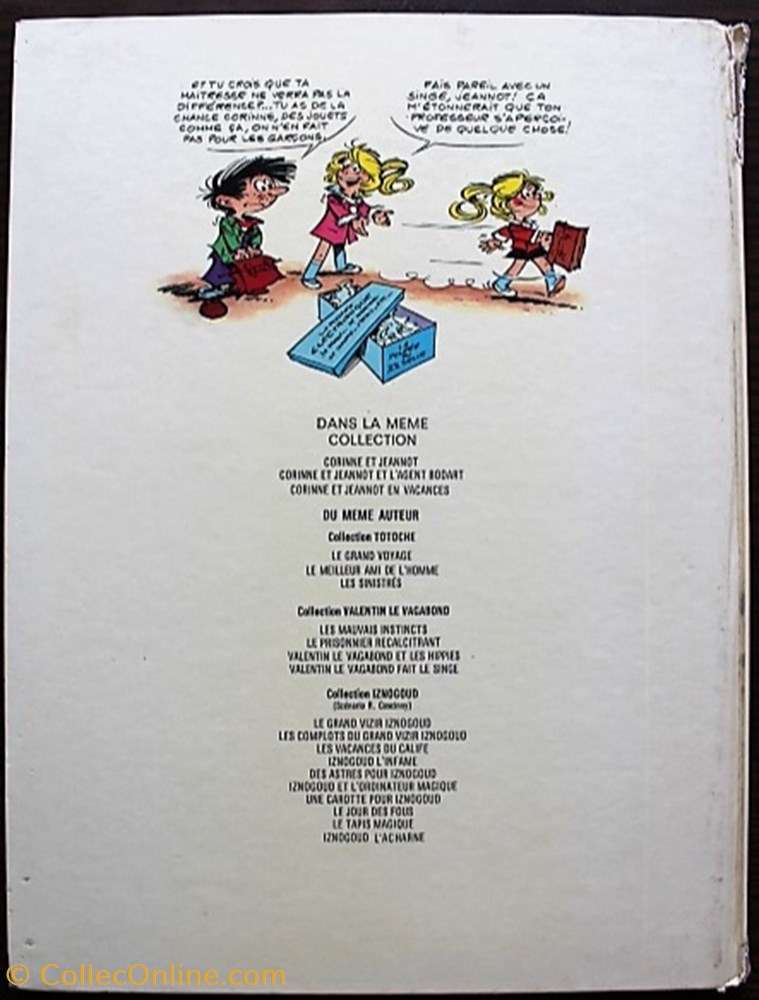 Corinne et Jeannot - 03 - Corinne et Jeannot en vacances - EO 1974 livres bd revues bandes dessinees corinne et jeannot 03 corinne et jeannot en vacances eo 1974