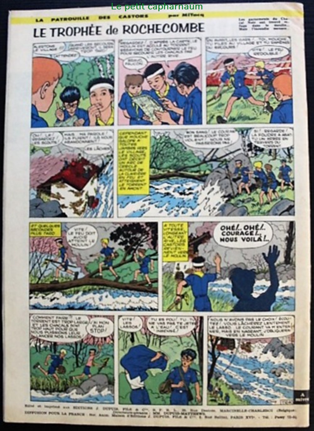 Spirou - 1073 - Couverture Spirou livres bd revues spirou 1073 couverture spirou