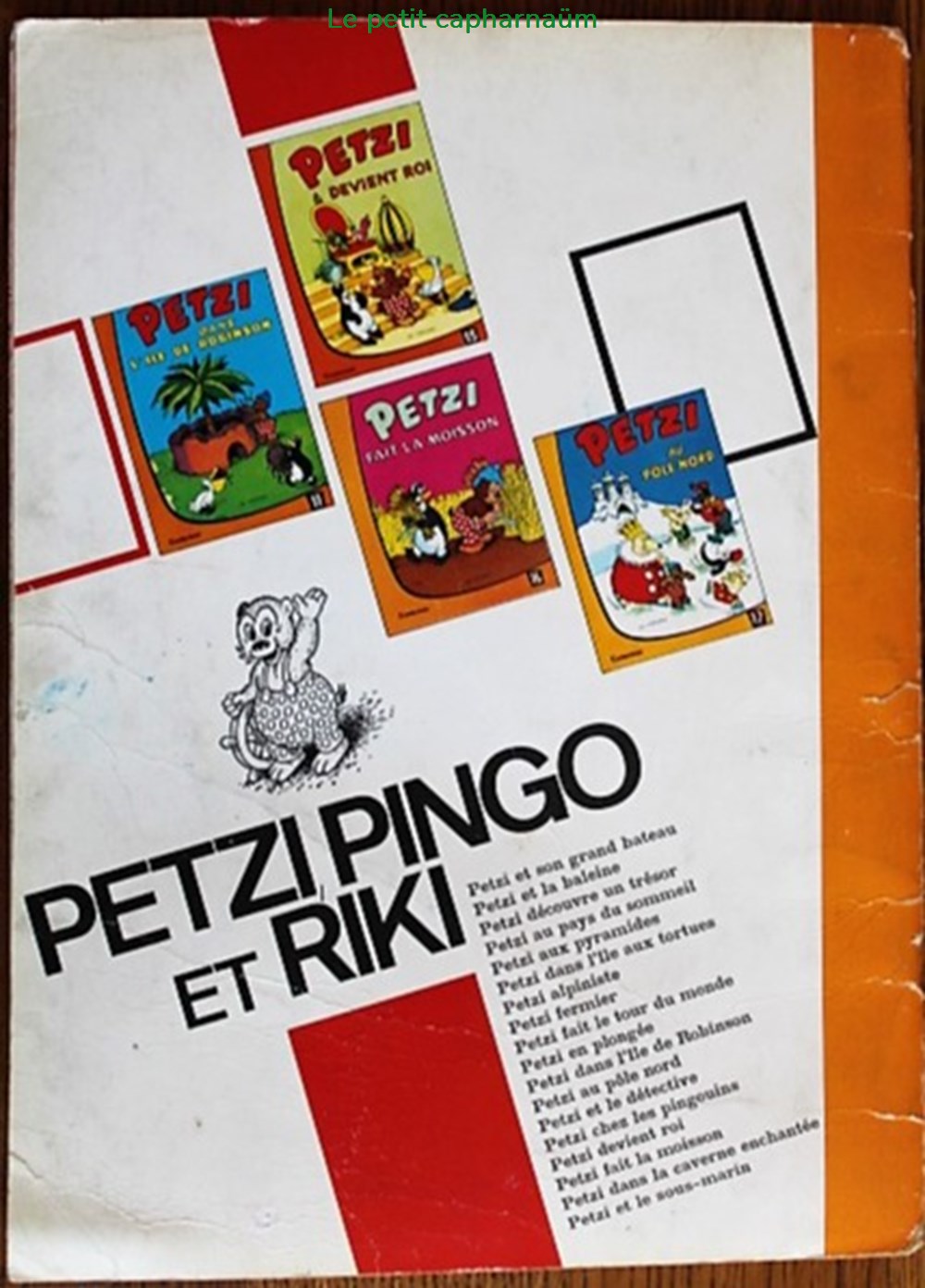 livres bd revues bandes dessinees petzi 1ere serie 07 petzi alpiniste reed 1966